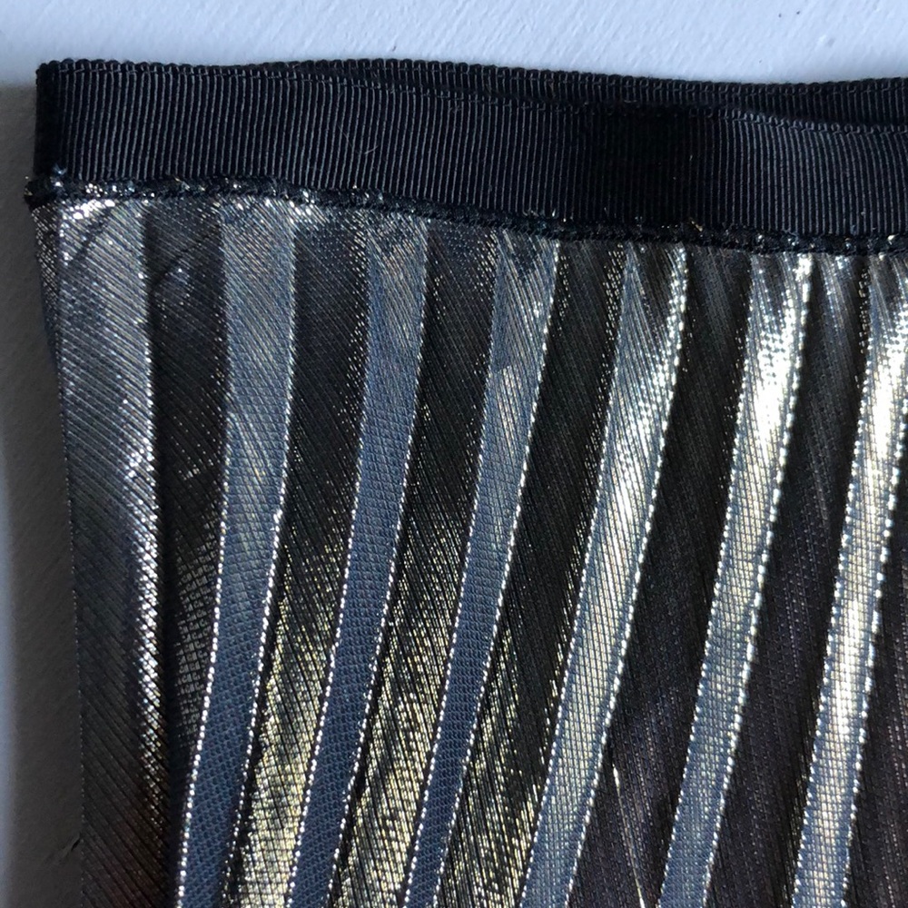 Rachel Roy metallic pleated skirt - Picture 4 of 4
